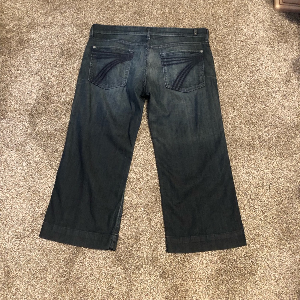 7 for all mankind dojo crops size 32.